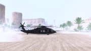 MH-X Stealthhawk для GTA San Andreas миниатюра 4