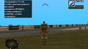 Дегтярёв в экзоскелете Свобода из S.T.A.L.K.E.R para GTA San Andreas miniatura 2