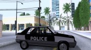 Renault 11 Police для GTA San Andreas миниатюра 5