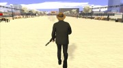 Skin GTA V Online в Ковбойской шляпе para GTA San Andreas miniatura 14