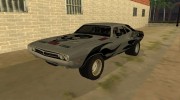 Dodge Challenger 1971 Aftermix для GTA San Andreas миниатюра 1