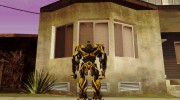 Bumblebee Skin from Transformers для GTA San Andreas миниатюра 2