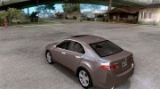 Acura TSX V6 для GTA San Andreas миниатюра 3