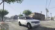 Range Rover Supercharged 2012 for GTA 5 miniature 7