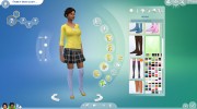 Чулки для Sims 4 миниатюра 4