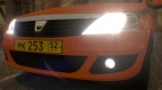 Dacia Logan Taxi для GTA 4 миниатюра 4