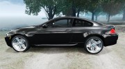 BMW M6 2010 для GTA 4 миниатюра 2