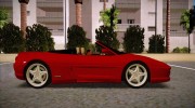 Ferrari F355 Spider для GTA San Andreas миниатюра 3