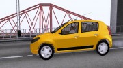 Renault Sandero Taxi для GTA San Andreas миниатюра 2
