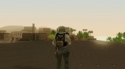 Modern Warfare 2 Soldier 10 para GTA San Andreas miniatura 3