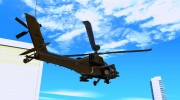 AH-64D Longbow Apache для GTA San Andreas миниатюра 3