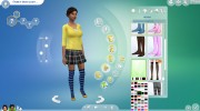 Чулки для Sims 4 миниатюра 1