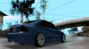 Lexus IS300 HellaFlush для GTA San Andreas миниатюра 4