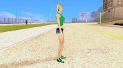 Grove Street Girl для GTA San Andreas миниатюра 4