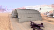 Заброшенный аэродром para GTA San Andreas miniatura 3