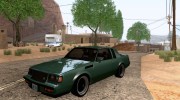 Buick Regal GNX для GTA San Andreas миниатюра 1