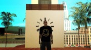 T-shirt in the style of Nirvana для GTA San Andreas миниатюра 1