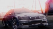 BMW M3 GTR для GTA San Andreas миниатюра 1