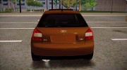 Audi A3 для GTA San Andreas миниатюра 4