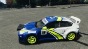 Subaru Impreza WRX STI Rallycross BFGoodrich Vinyl для GTA 4 миниатюра 2