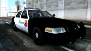 Ford Crown Victoria Police para GTA San Andreas miniatura 1