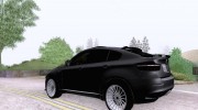 BMW X6 Hamann для GTA San Andreas миниатюра 2