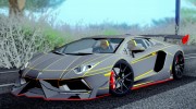 Lamborghini Aventador DMC LP988 для GTA San Andreas миниатюра 3