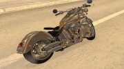 Harley Davidson Fat Boy Lo Vintage для GTA San Andreas миниатюра 2