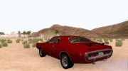 Dodge Charger 1971 Super Bee для GTA San Andreas миниатюра 2