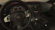 Chevrolet Corvette Grand Sport 2010 для GTA San Andreas миниатюра 6