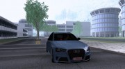 Audi RS4 Avant Stance для GTA San Andreas миниатюра 6