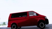 Volkswagen Transporter T5 Facelift 2011 for GTA San Andreas miniature 4