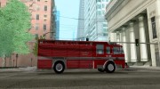 Pierce Contender LAFD Rescue 42 для GTA San Andreas миниатюра 4