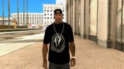 Black футболка для CJ для GTA San Andreas миниатюра 1