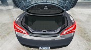Hyundai Genesis Coupe 2013 for GTA 4 miniature 15