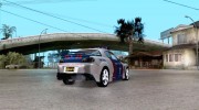 Mazda RX-8 Police para GTA San Andreas miniatura 4
