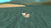 Bathtub Dinghy para GTA San Andreas miniatura 5