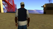 New Era White cap for GTA San Andreas miniature 3