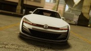 Volkswagen Golf Design Vision GTI para GTA San Andreas miniatura 1