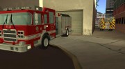 Реалистичная пожарная станция в Лос Сантосе para GTA San Andreas miniatura 4
