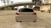 Volkswagen Scirocco для GTA San Andreas миниатюра 7