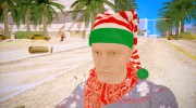 Новогодний игрок из GTA Online для GTA San Andreas миниатюра 4