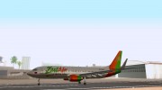 Boeing 737-800 Zest Air para GTA San Andreas miniatura 1