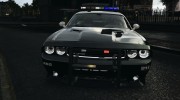 Dodge Challenger SRT8 392 2012 Police [ELS + EPM] para GTA 4 miniatura 13