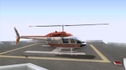 Bell 206 B Police texture2 для GTA San Andreas миниатюра 5