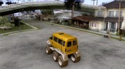 Газель 2705 болотоход para GTA San Andreas miniatura 3