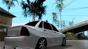 Lada Priora Final Tuning для GTA San Andreas миниатюра 4