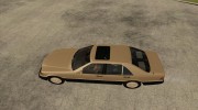 Mercedes Benz 400 SE W140 (Wheels style 3) для GTA San Andreas миниатюра 2