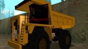 Dumper Minero для GTA San Andreas миниатюра 1