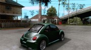 Volkswagen Beetle RSi Tuned for GTA San Andreas miniature 4